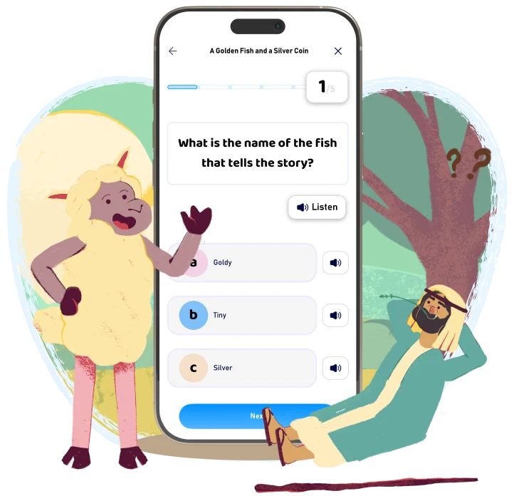 Interactive Quizzes After Every Story